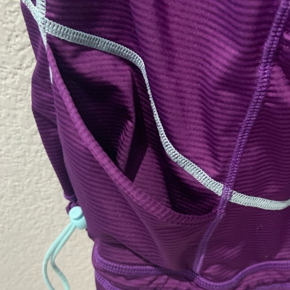 Lucy purple Racerback Tank With Side and Back Pockets Perfect For working out XS - Picture 5 of 6